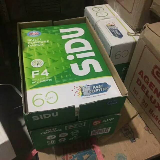 

HVS SIDU (Sinar Dunia) F4 60 gsm