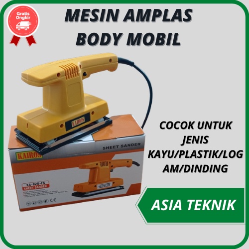 MESIN AMPLAS BODY MOBIL HARGA TERMURAH HARGA GROSIR MERK KAIROS COCOK UNTUK KAYU/PLASTIK/LOGAM/DINDING