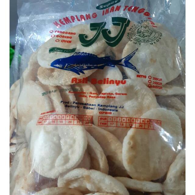 

Kemplang Panggang Ikan Merek JJ 500gr
