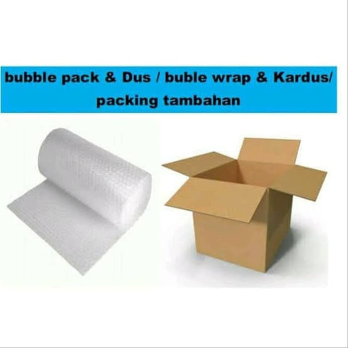 DUS PACKING + BUBBLE + KRESEK / PLASTIK LENGKAP BUAT PENGAMAN