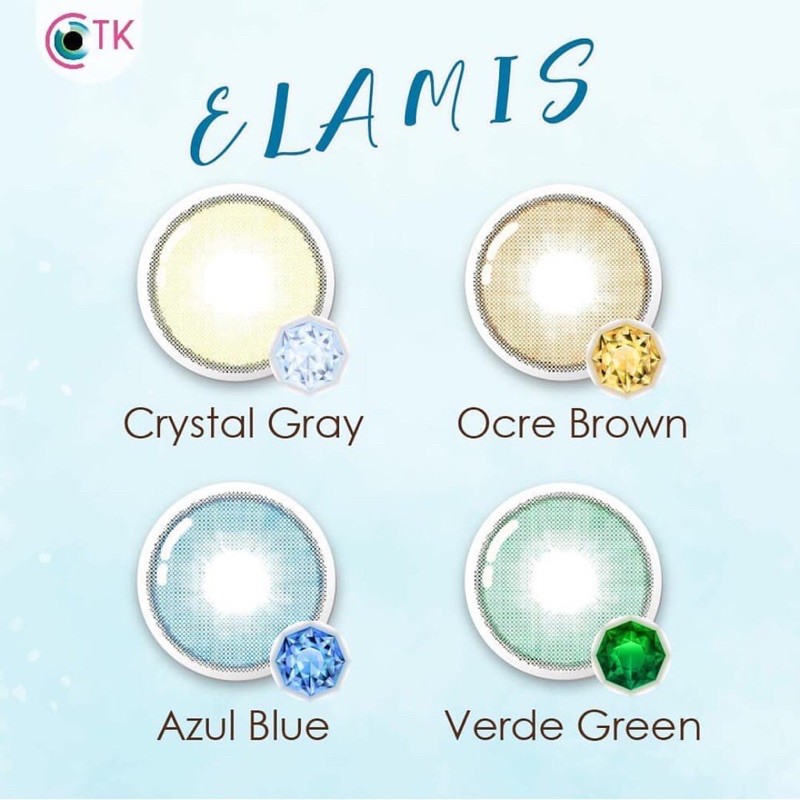 Softlens ELAMIS Normal 14.2mm / FREE LENSCASE - KASIMURA