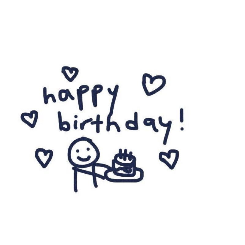 

Box happy birthday gift