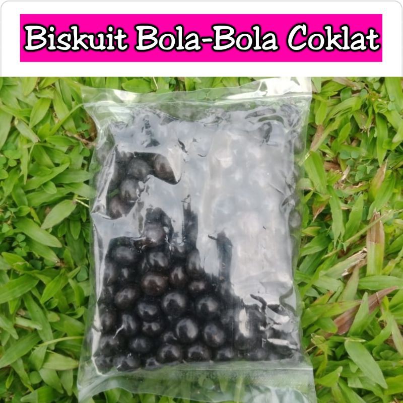 

Biskuit Bola-Bola Coklat 500 gram