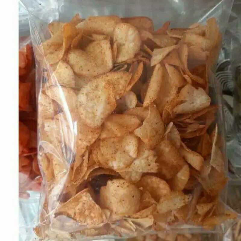 

KRIPIK SINGKONG PEDAS / KRIPSET 250g