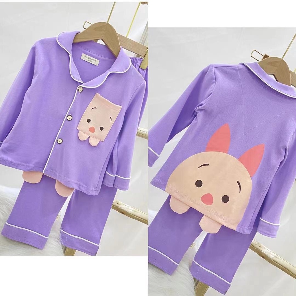 Baju Tidur set Anak | Piyama Set Disney