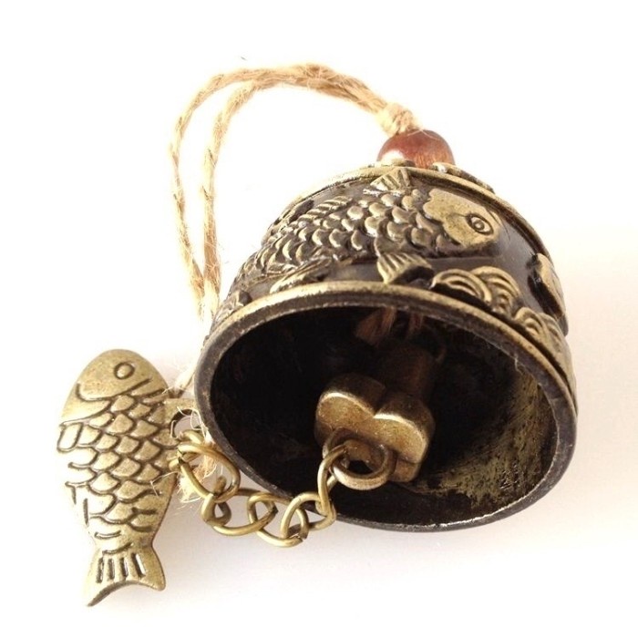 

MENYURAT-SURAT- LONCENG ANGIN GENTA ANGIN WIND CHIME MERDU VINTAGE NAGA BRASS - MOTIF ACAK -SURAT-