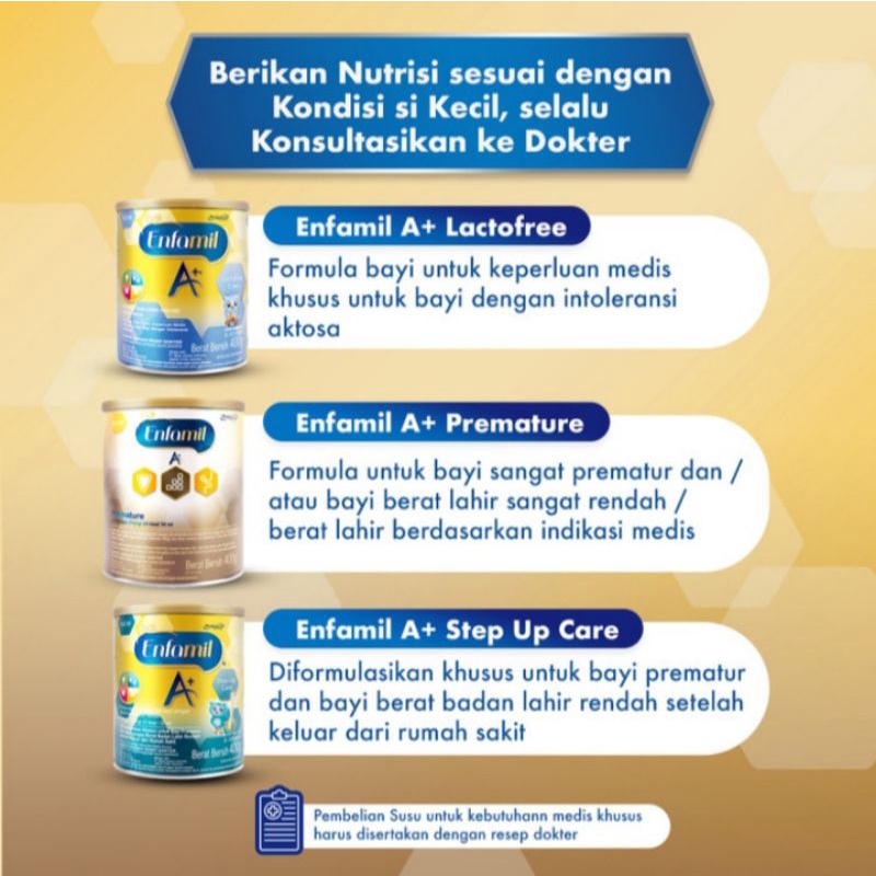 Susu Bayi Prematur Enfamil A+ Premature 400 gr 400g