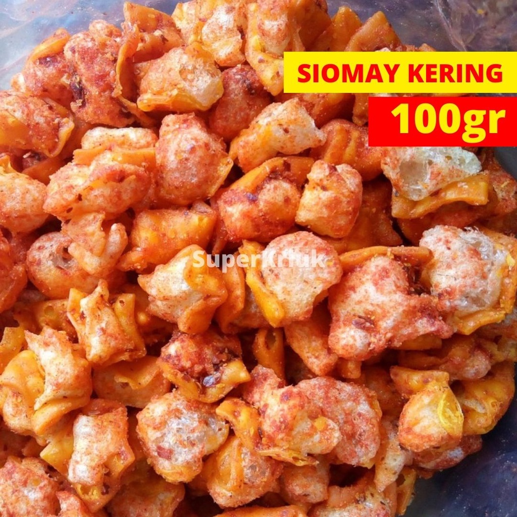 

Siomay Kering Rasa Original dan Pedas Kemasan 100gr