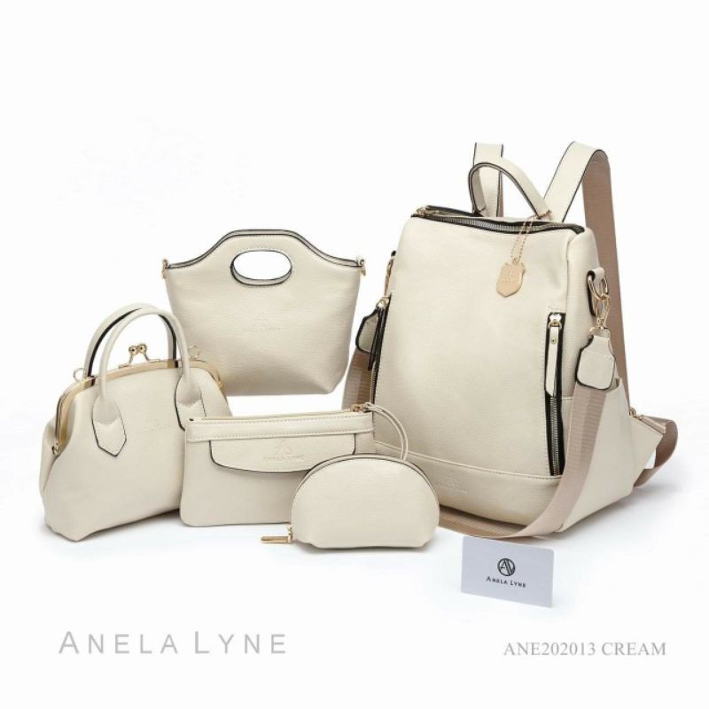 ANELA LYNE Naflah Backpack ANE202013 Tas ransel 5in1