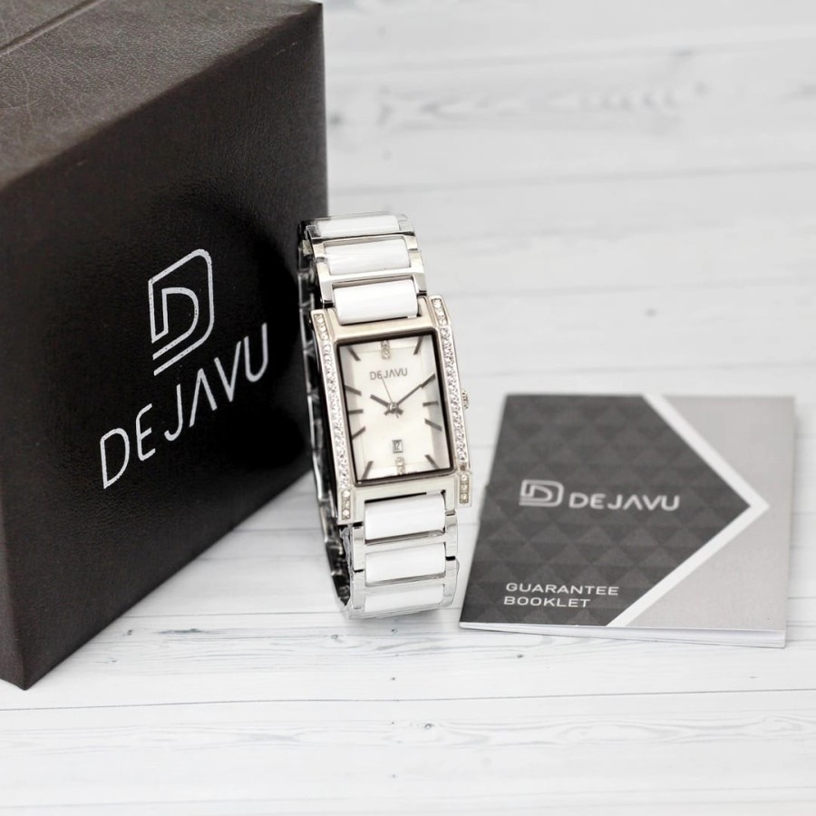 JAM TANGAN WANITA DEJAVU 5008 ORIGINAL STAINLESS STEEL