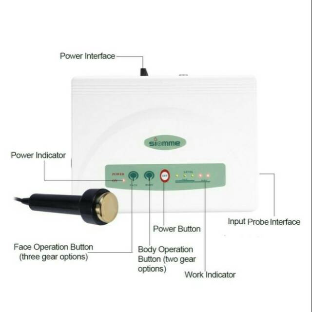 Portable Alat Kecantikan Facial detox Ultrasonic bisa wajah