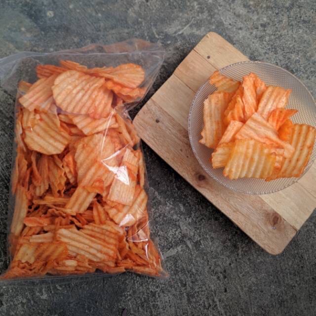 

SINGKONG BALADO TES 250gram / KERIPIK SINGKONG PEDAS