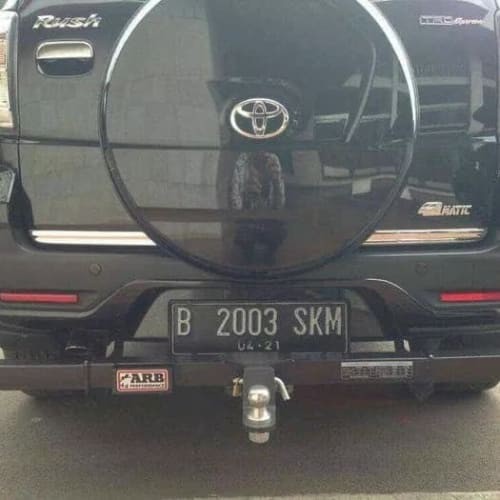 [Eksterior Mobil] towing bar belakang arb mobil toyota rush