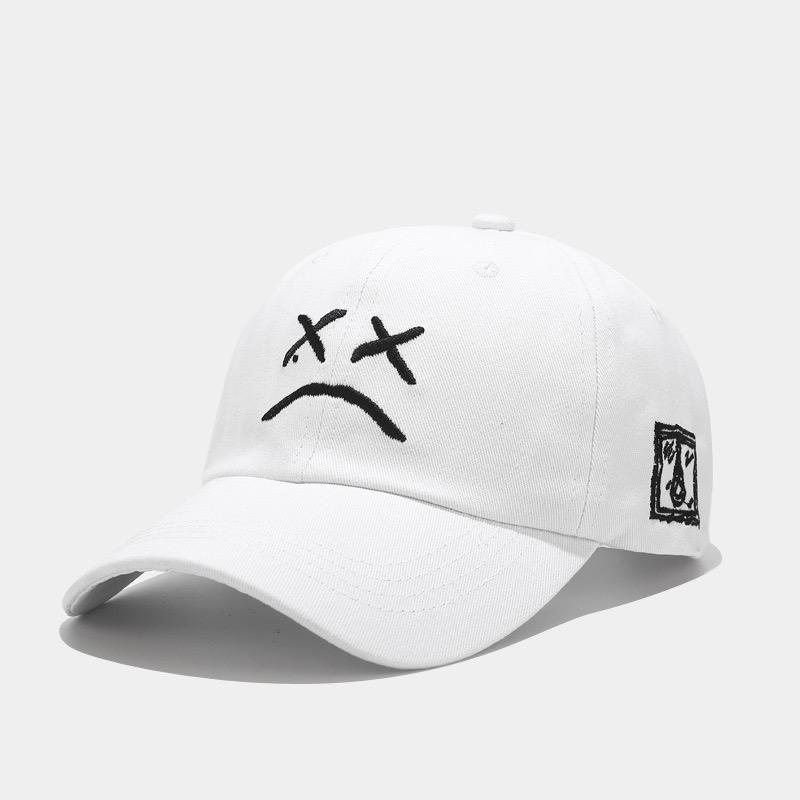 [COD] Topi Distro Unisex Marshmello Sad/ Topi Baseball Dewasa/ Topi Pria Wanita Terlaris