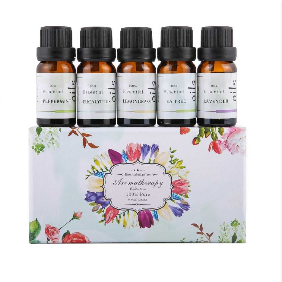 Firstsun Set Pure Essential Fragrance Oils Minyak Aromatherapy - RH-05