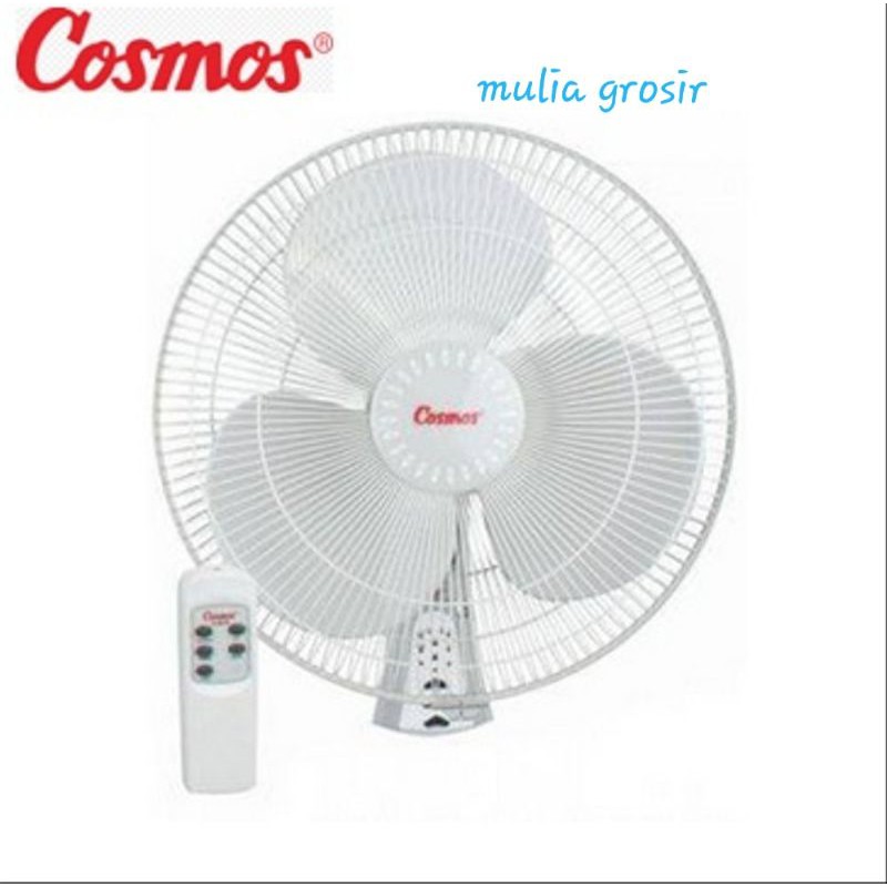 Wall Fan Cosmos Remot 16&quot; WFCR dan WFGR / Kipas Angin Tembok 16&quot;