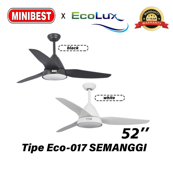 MB Kipas Angin Lampu Gantung Ecolux tipe Eco-017 SEMANGGI