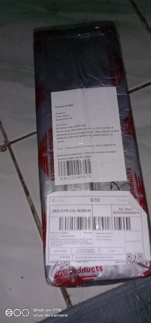 Uchiha Type 802 Angle Grinder Mesin Gerinda Tangan Japan Gergaji Besi Granet Full Bonus