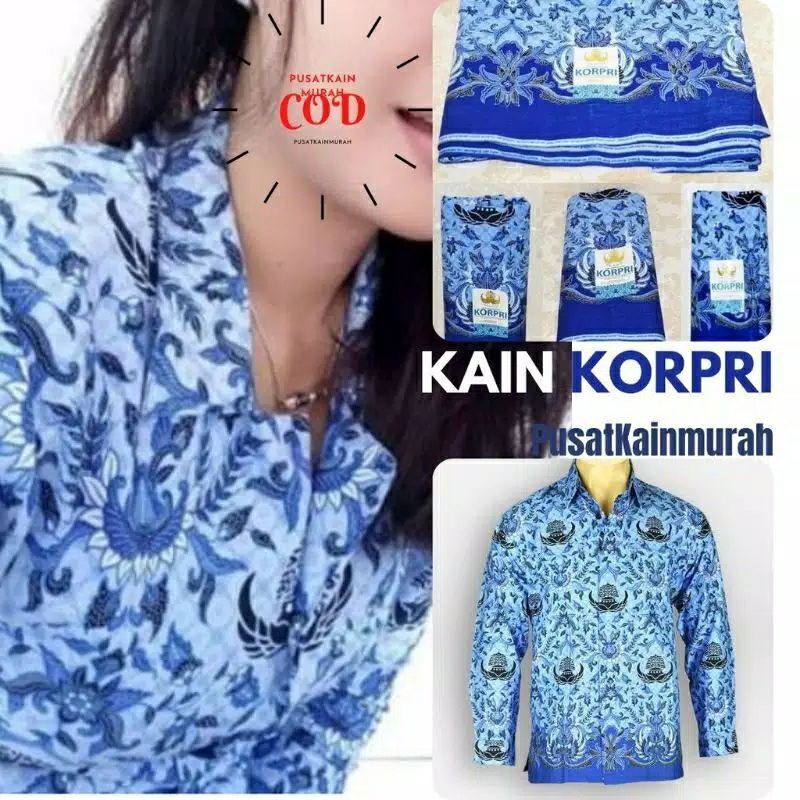 BAHAN KAIN BATIK KORPRI