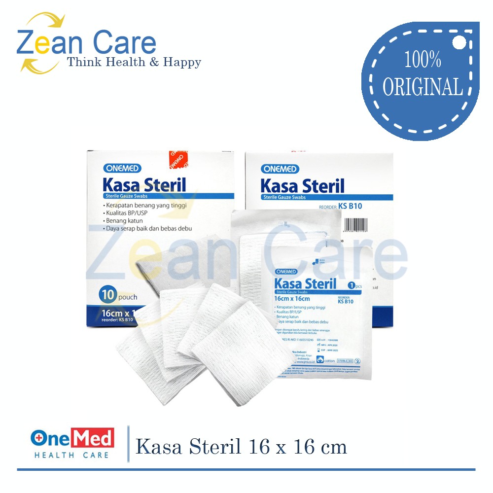 Kasa Steril 16 cm x 16 cm Onemed - Kasa Steril Onemed
