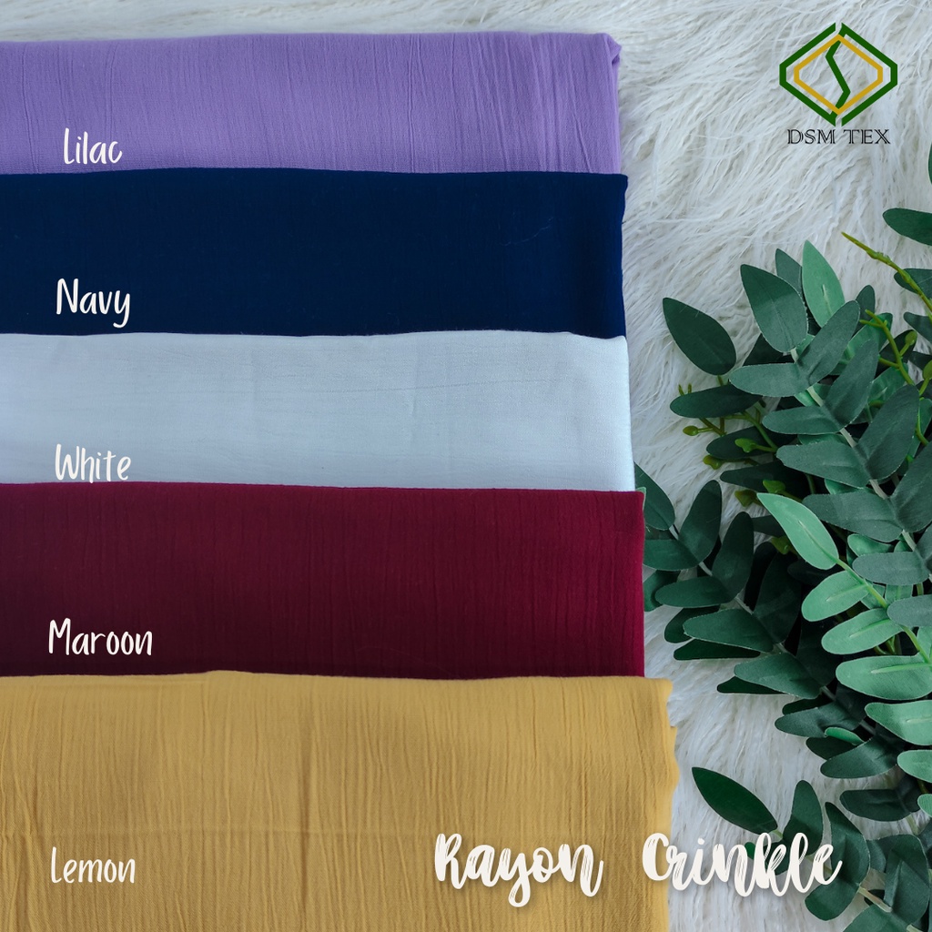 Katun Rayon Crinkle Premium