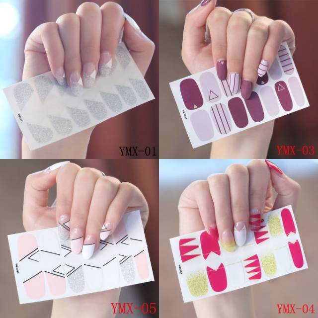 STIKER KUKU NAIL STICKER KARAKTER KODE YMX BAG 1