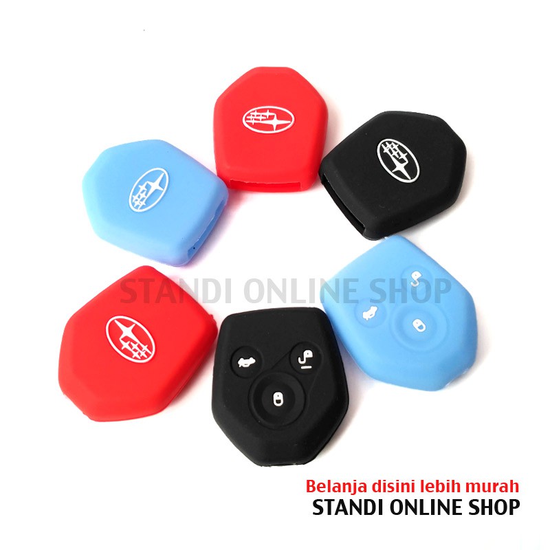 Kondom Kunci Silikon Remote Keyshirt Subaru XV Forester Impreza