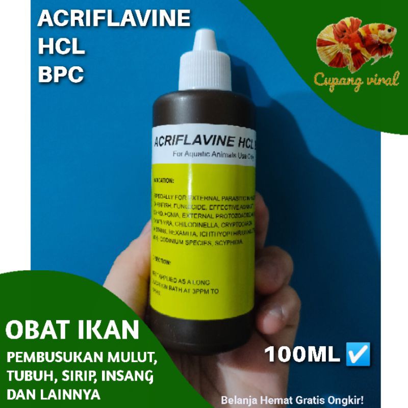 Acriflavine HCL BPC - 100ML