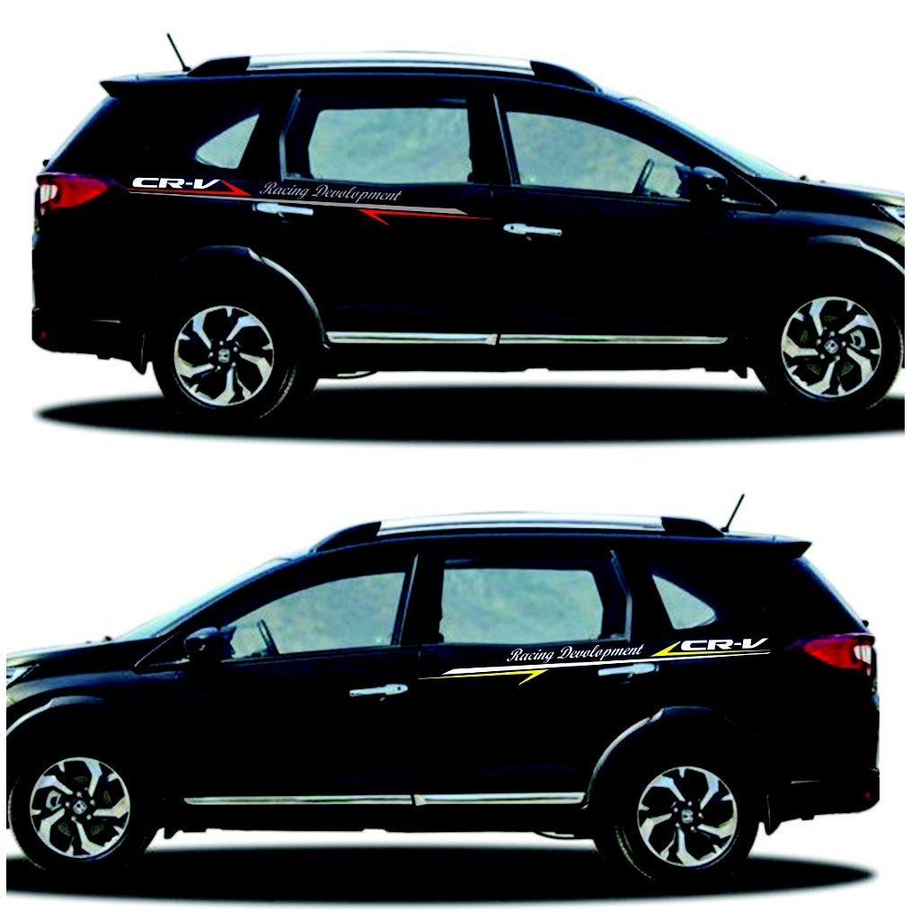 STIKER STICKER MOBIL HONDA CR V STIKER TIPE MOBIL HONDA