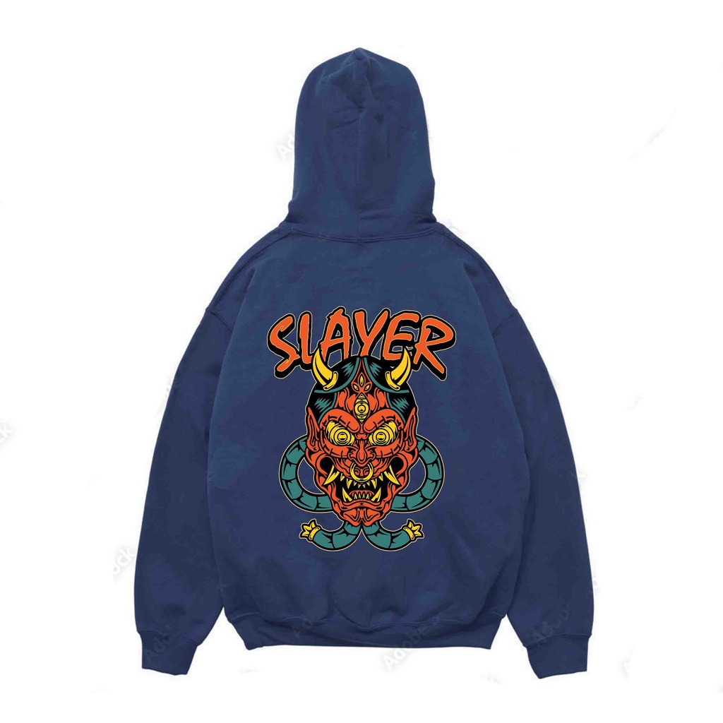 Hoodie Pria Slayer Sweater Pria Fleece Size M - XXL