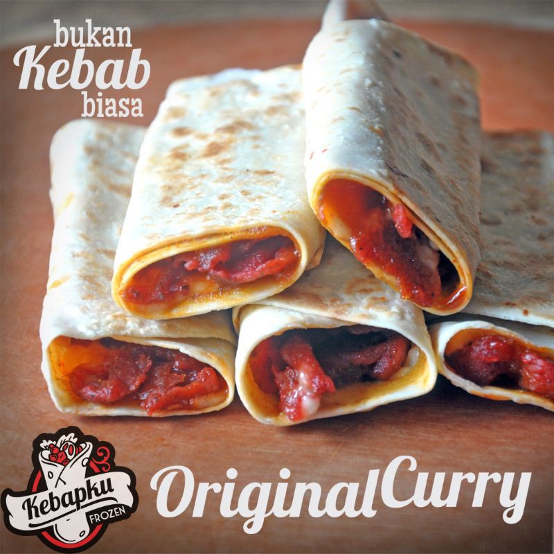 

Kebab siap saji "Kebapku Original Curry