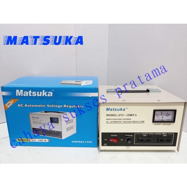 Stavol/ Stabilizer Matsuka SVC-1500W