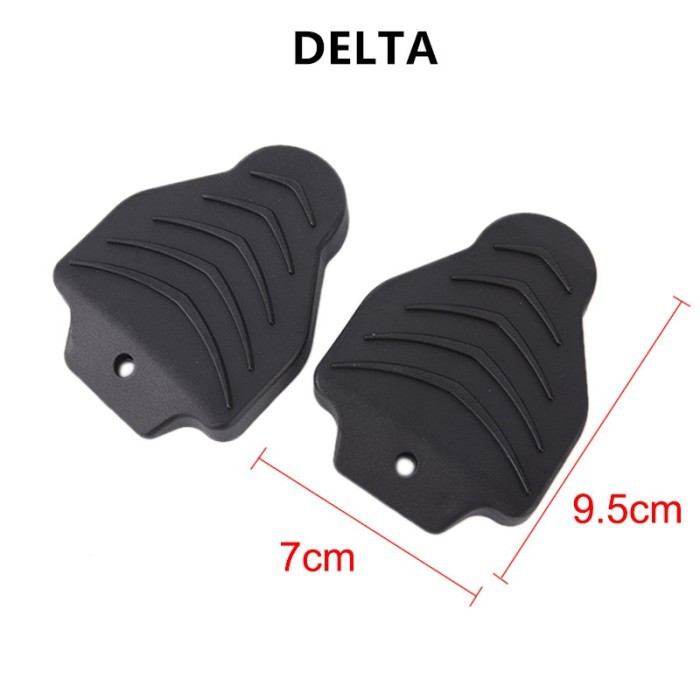 Cover CLEAT PAD tapal LOOK DELTA WELLGO RC5 ARC BLK sepeda