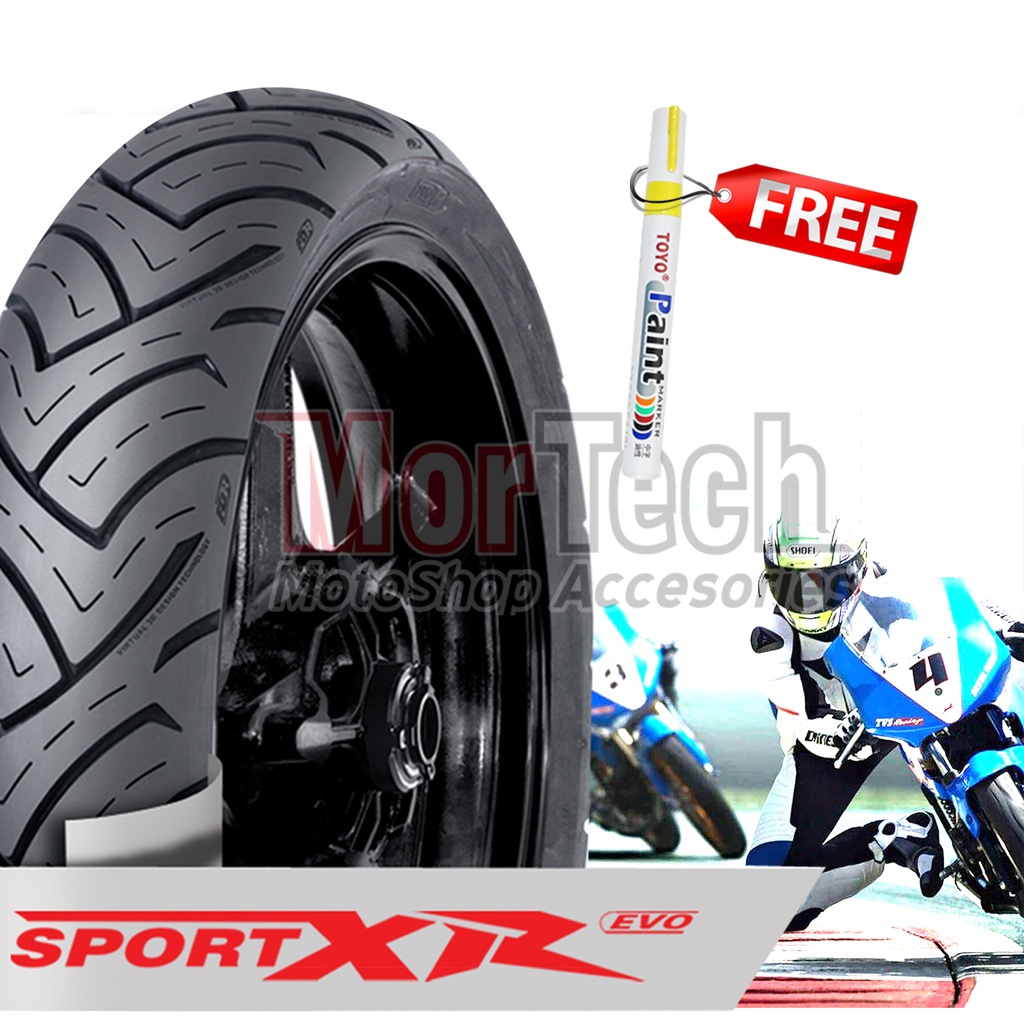 FDR 90/80-17 Sport XR Race Soft Compound Racing Ban Luar Motor Bebek FDR Sport XR Balap