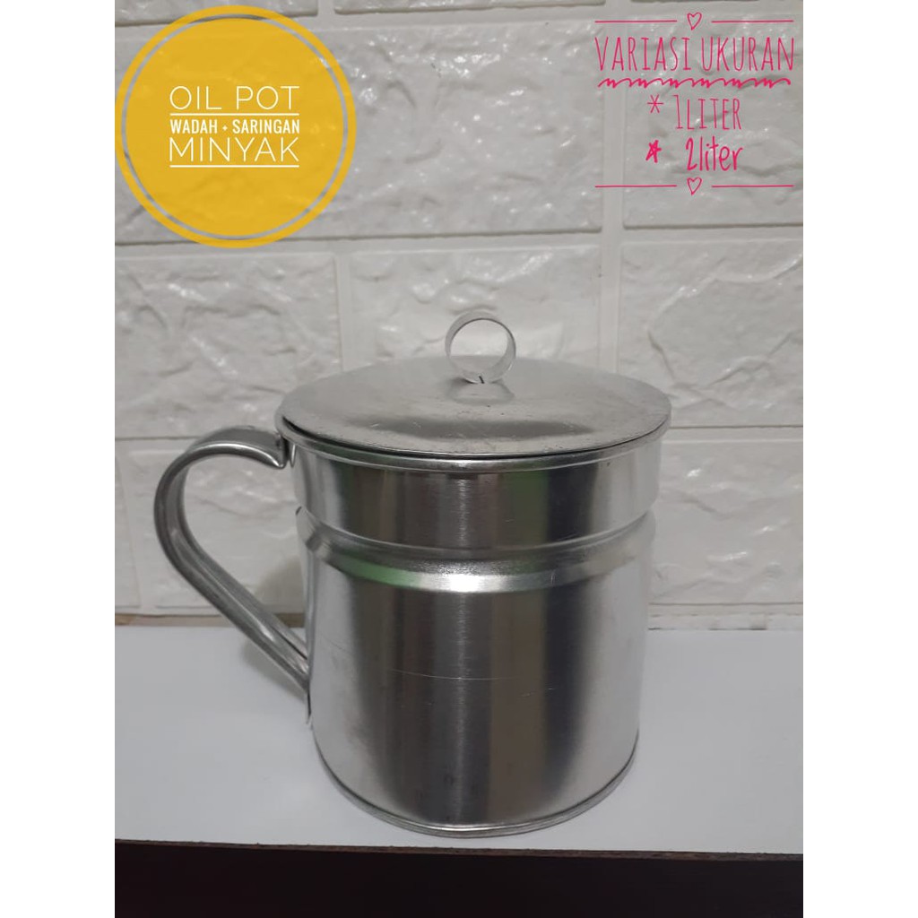 Saringan Minyak Jelantah