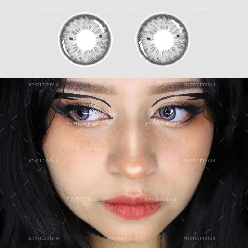 [✅COD] MYSTICEYES SOFTLENS NORMAL STUNNA GIRL SOFLENS WARNA 14.2MM KADAR AIR 40% LENSA KONTAK
