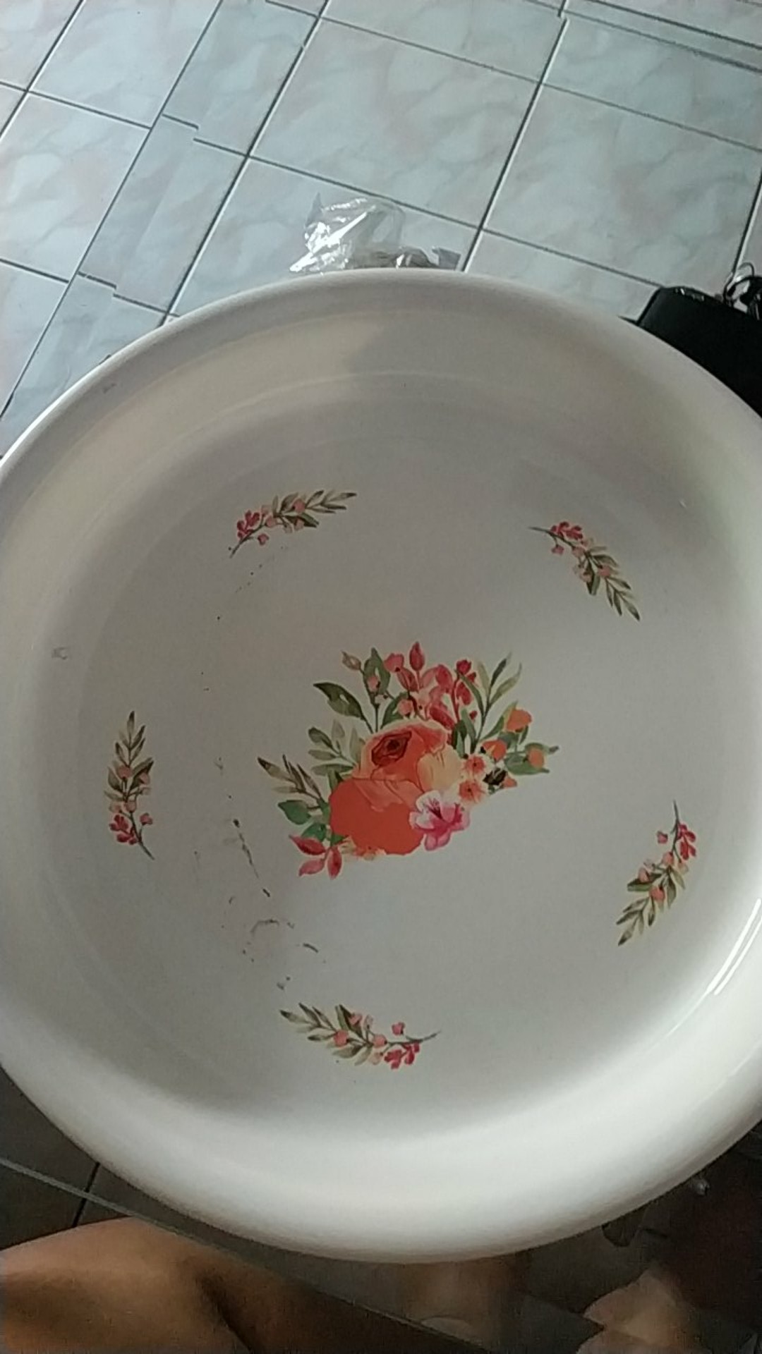 Nampan Plastik Bulet ( Diameter 30 Cm ) Biggy