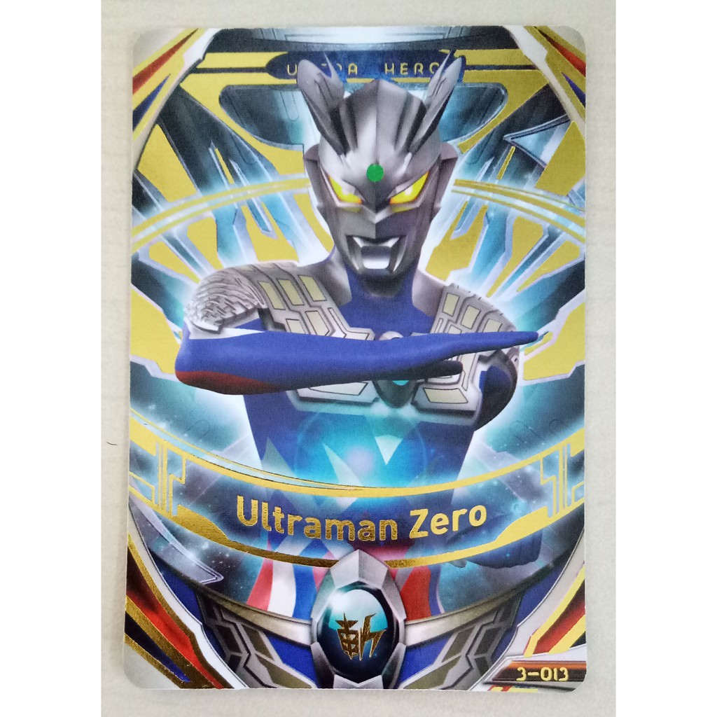 Ultraman Fusion Fight Ver.3 OR Card Ultraman Zero (3-013)