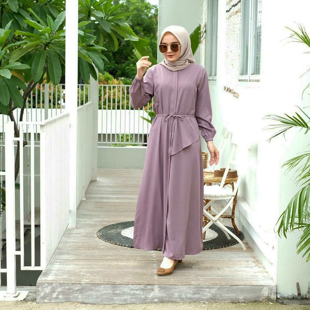 MAHESA DRESS -  FLOTTILICIOUS / DRES MURAH / GAMIS MURAH / DRES MUSLIM / GROSIR BAJU ONLINE