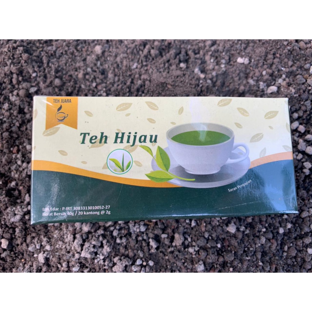 Green Tea Premium Teh Hijau Pelangsing Alami Herbal Diet Organik Herbal Teh Hijau Original