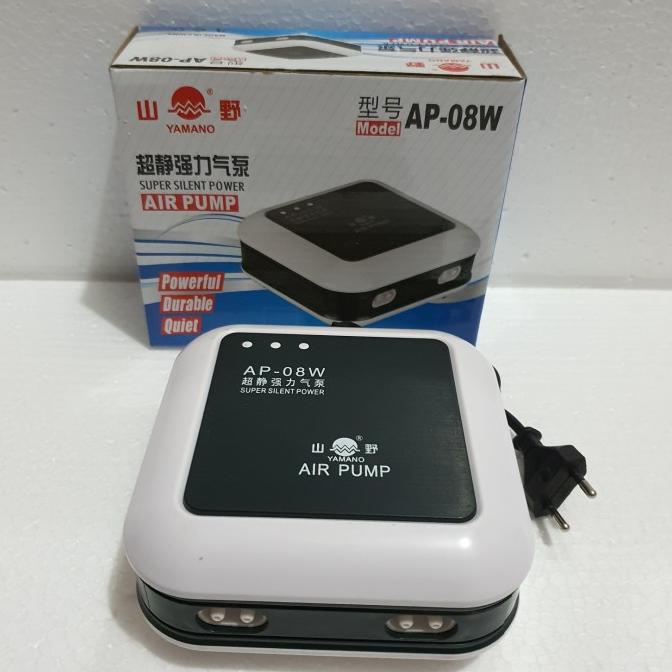 Pompa udara Yamano Ap-08W mesin aerator 4 lobang air pump