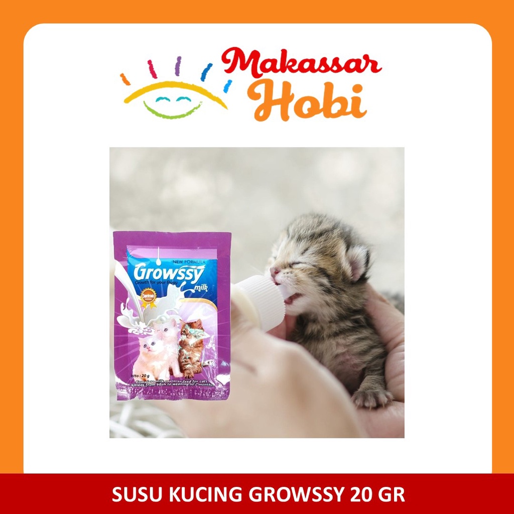 Susu Kucing GROWSSY Growsy Cat Milk 20 gram 20gr 20gram