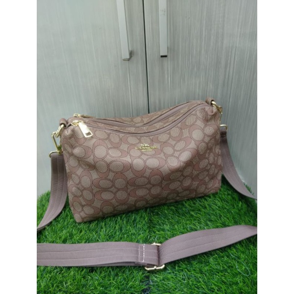 tas fashion selempang 2ruang coach co 2238,coach Slingbag 2 ruang