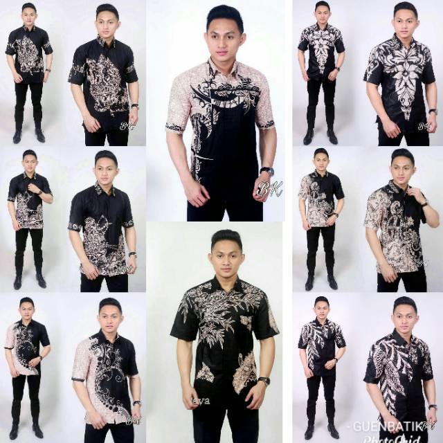 Hem hitam manis - batik ORI Pekalongan