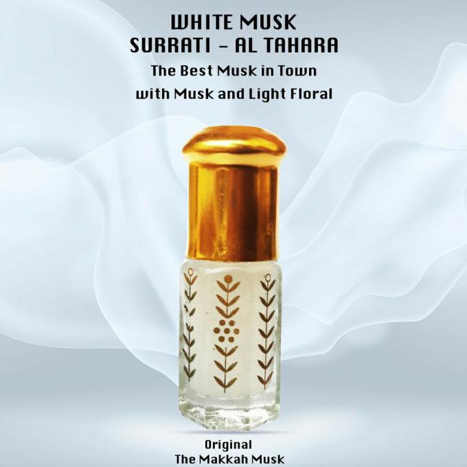AMAN PEWANGI MISS V PARFUM WANITA MISK THAHARAH THAHAROH MURNI 3ML - PUTIH 