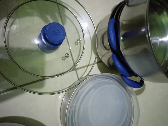 Panci Set Tutup Kaca 10pc Stainless