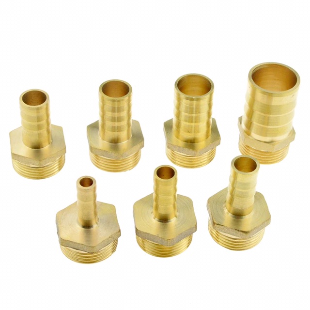 Selang Fitting 12mm 3/4 BSP Male Kuningan pipa Konektor Coupler Adaptor