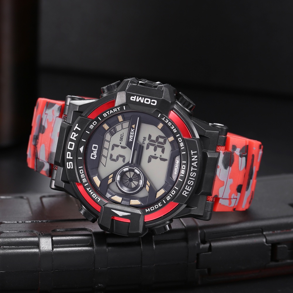 COD JAM TANGAN PRIA FASHION CASUAL SPORTS DIGITAL LED QUARTZ MEN WOMEN DIGITAL WATCH M55