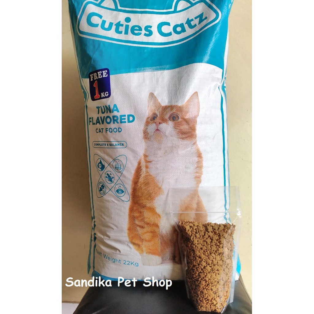 Makanan Kucing Cat Food Cuties Catz Cuties Repack Tuna 500