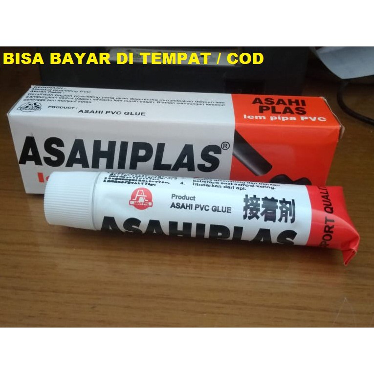 

LEM PIPA PARALON PVC GLUE ASAHIPLAS